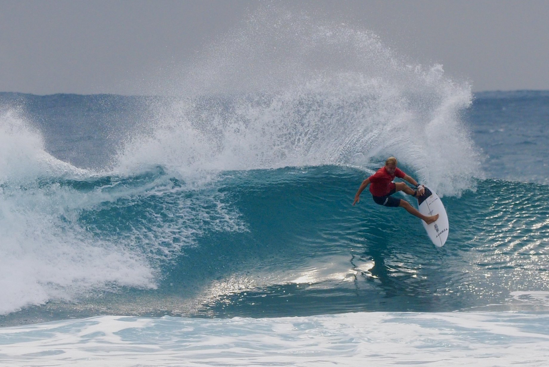 Surfing Maldives